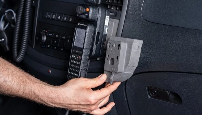 impresión 3d vehículos policiales